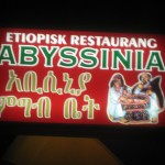 Middag på Abyssinia