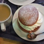 Årets första semla!