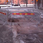Fiskargatan uppgrävd igen