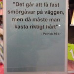 Så är det nog...