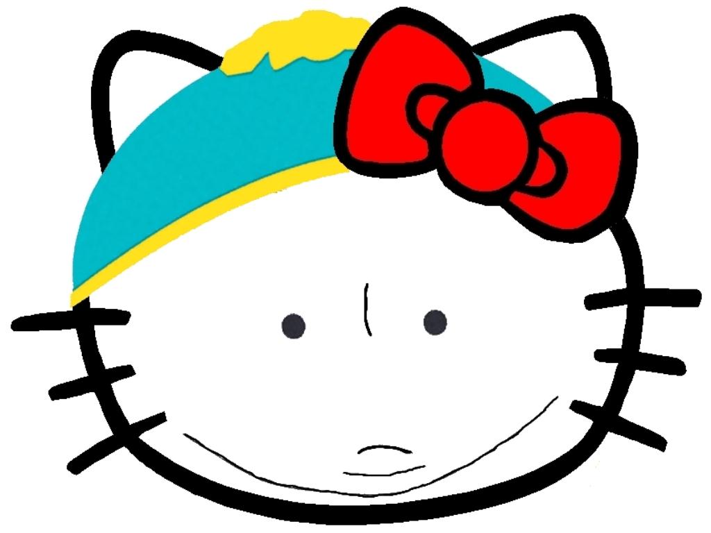 Hello Kitty som Eric Cartman
