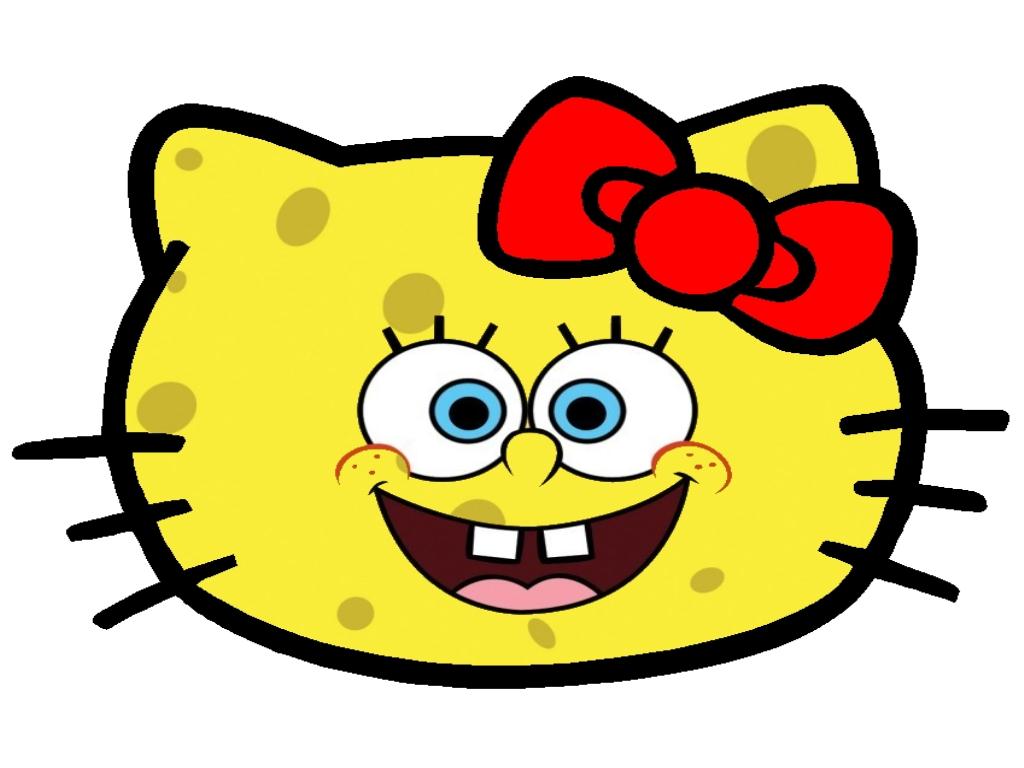 Hello Kitty som Spongebob Squarepants