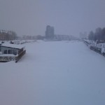 Gävle i vinterskrud