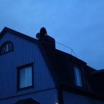 Besiktning av skorstenen