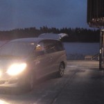 På väg till hemmet
