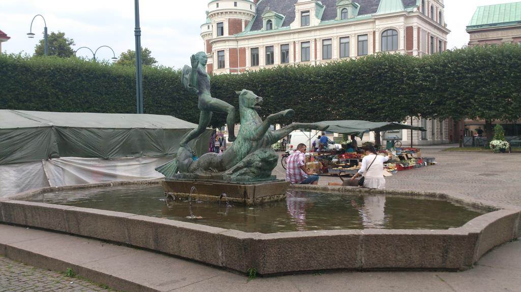 Landskrona, Rådhustorget, Västanvinden