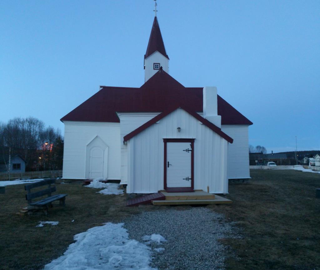 Karasjok gamla kyrka från 1807