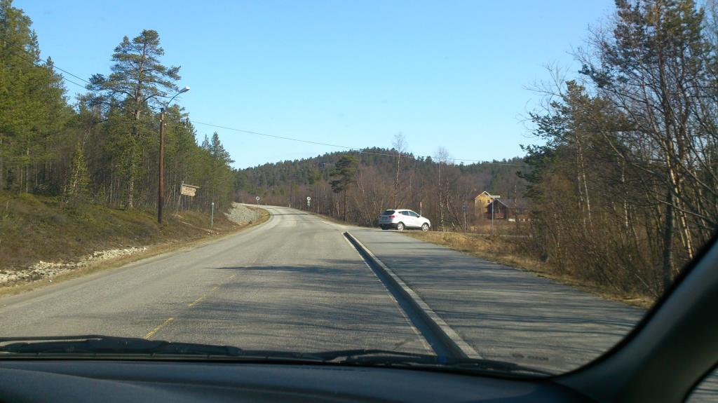     På vägen mellan Karasjok och Nordkap