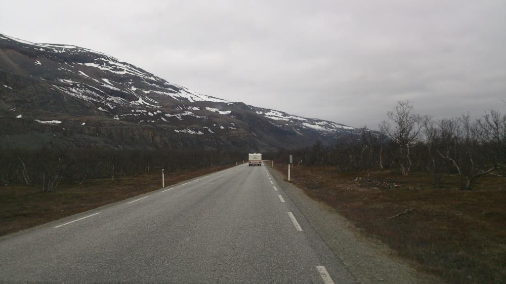 På vägen mellan Karasjok och Nordkap