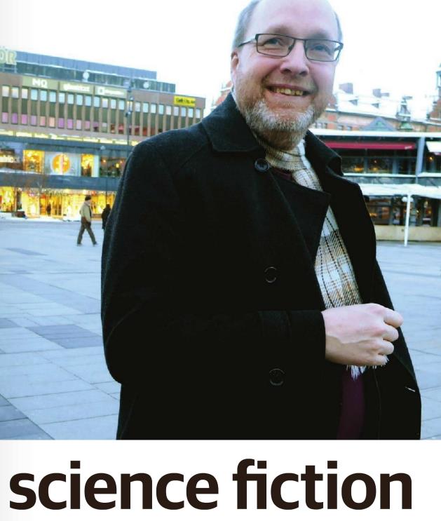 Artikel i Mitt Gävle, om Stefan Gemzell och Science Fiction