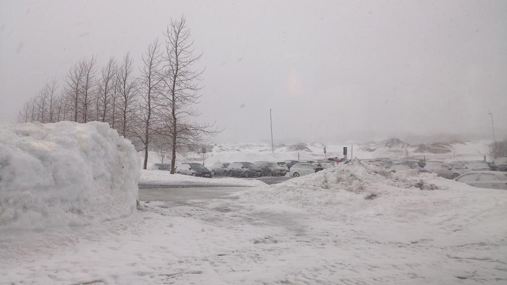 Utsikt från Tromsø lufthavn