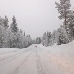 På väg hem från Rjukan
